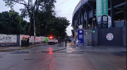 Activan fuerte operativo para Paraguay vs. Uruguay