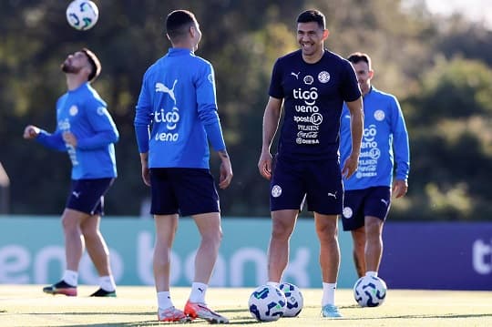Paraguay define onceno clave para enfrentar a Brasil