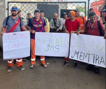 Tras protesta, la Municipalidad inicia pagos a funcionarios de Aseo Urbano