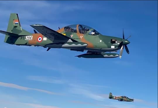 Llegan los primeros Super Tucano al país