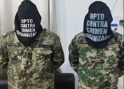 Detienen a policías y militares por colaborar con red criminal de “Macho”