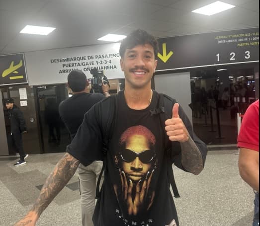 Fabricio Domínguez arribó al país para sumarse a Cerro Porteño