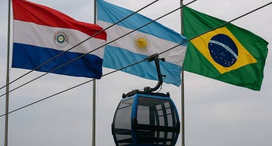 Proponen teleférico entre Paraguay, Brasil y Argentina