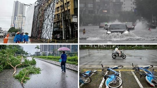 Tormenta Wipha golpea Vietnam con lluvias e inundaciones