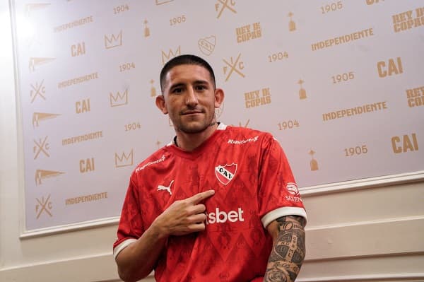Facundo Zabala es presentado como nuevo refuerzo de Independiente