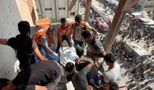 19 muertos en Gaza tras bombardeo a hospital; cuatro eran periodistas