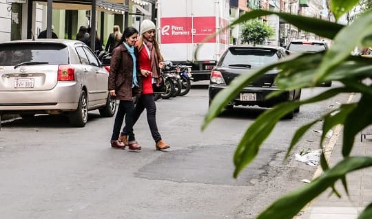 Viernes con frío, cielo nublado y vientos del sur