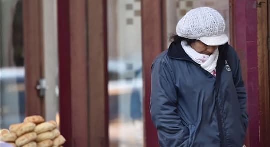 Frío a fresco, con posibilidad de lluvias en el norte y este del país