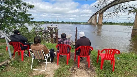 MOPC apoyará en el rescate del camionero que cayó al río Paraguay