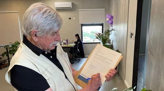 Intendente de Limpio envía nota de respaldo al gobierno de Venezuela