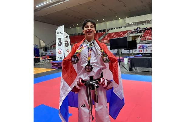 Taekwondista paraguayo irá al mundial en Croacia