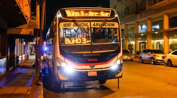 El Búho 3 ya circula entre Asunción y Ñemby