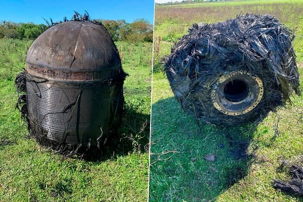 Tanque de cohete chino cae en Chaco argentino