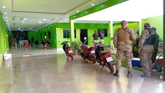 Allanan viviendas tras ola de sicariatos en Amambay