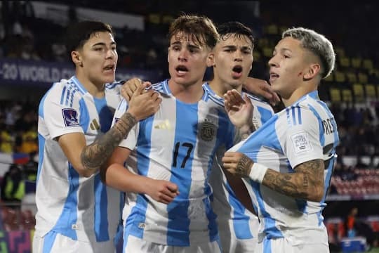 Argentina vuelve a una final del Mundial Sub 20 tras 18 años: venció a Colombia y buscará su séptimo título