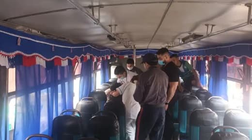 Ñemby: conductor de la Línea 10 desvió su ruta para llevar al hospital a un pasajero con convulsiones