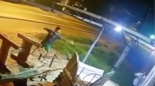 Herrero usó hondita para espantar a ladrón en Limpio