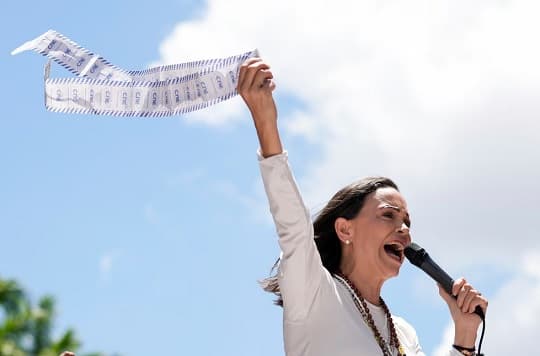 María Corina Machado recibe el Nobel de la Paz 2025