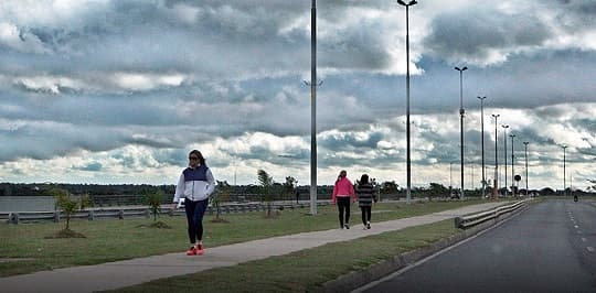 Martes fresco y con lluvias dispersas en gran parte del país