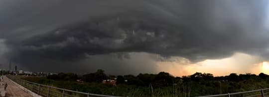 Tormentas y descenso de temperatura marcan el inicio de semana