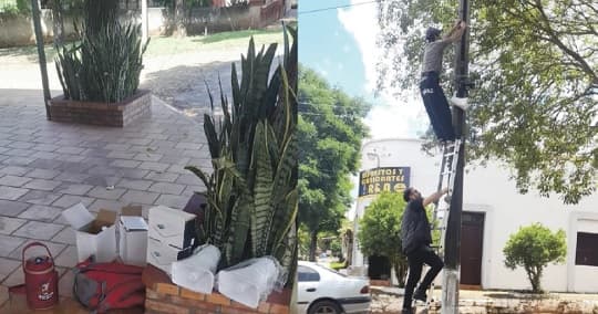 Vecinos de Piribebuy instalan alarmas antichespis para alertar sobre robos o situaciones sospechosas en la zona