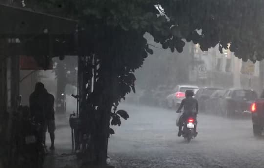 Meteorología alerta por lluvias intensas y tormentas en gran parte del país
