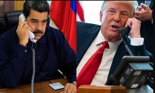 Trump confirmó diálogo telefónico con Maduro