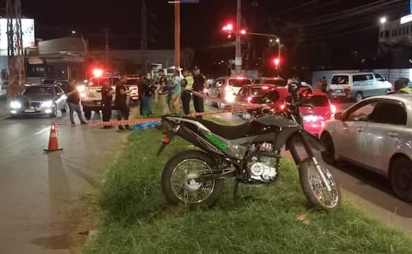 Motociclista muere tras accidente en Mariscal López