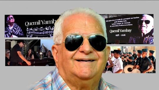 La despedida de Quemil Yambay: un adiós a puertas abiertas y con música