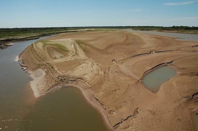 Río Bermejo se dispara y complica al río Paraguay