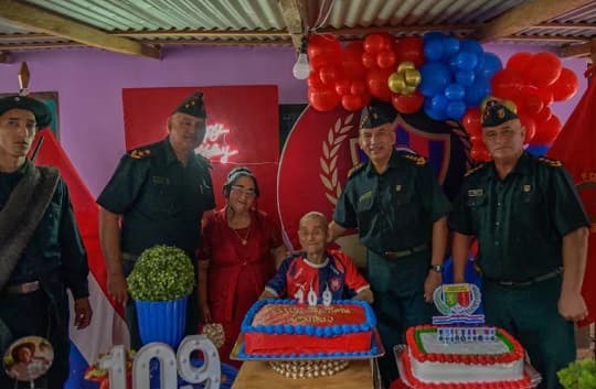 Veterano del Chaco cumple 109 años en Itakyry