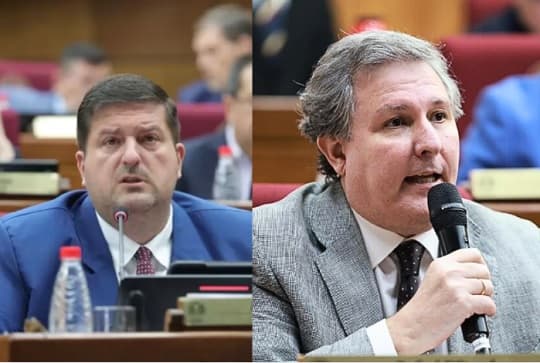 Kemper y Filizzola a los insultos en el Senado