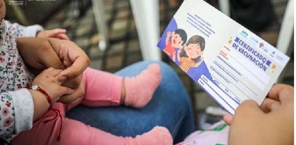 Inicia campaña nacional contra sarampión y rubéola