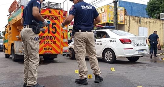 Asaltante abatido tras tiroteo con la Policía en Ñemby